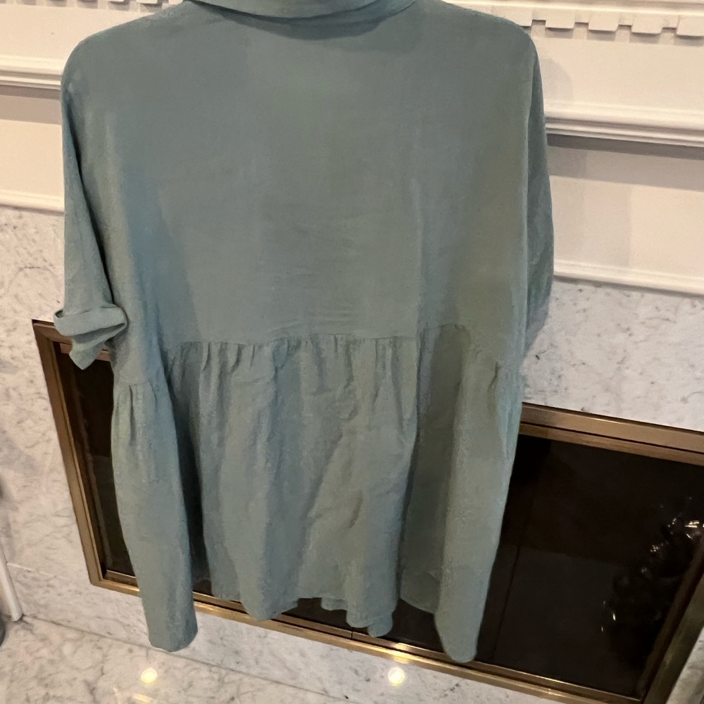 Sea green Mini Dress or Swim Cover up